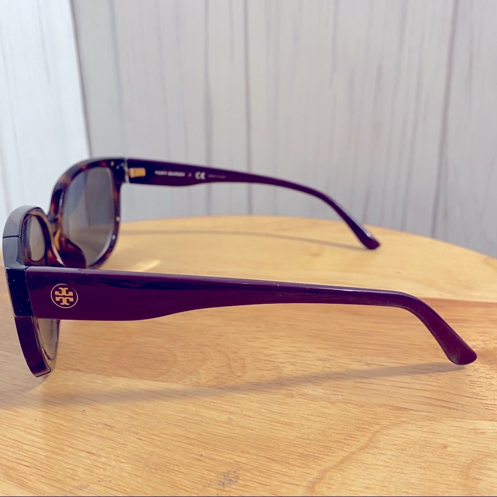 Tory burch sunglasses tortoise purple